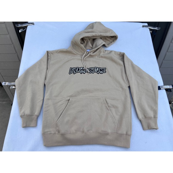 FuckingAwesome Hoodie Men's 2012 OG Logo Brown Rice Pullover Large - Picture 1 of 11